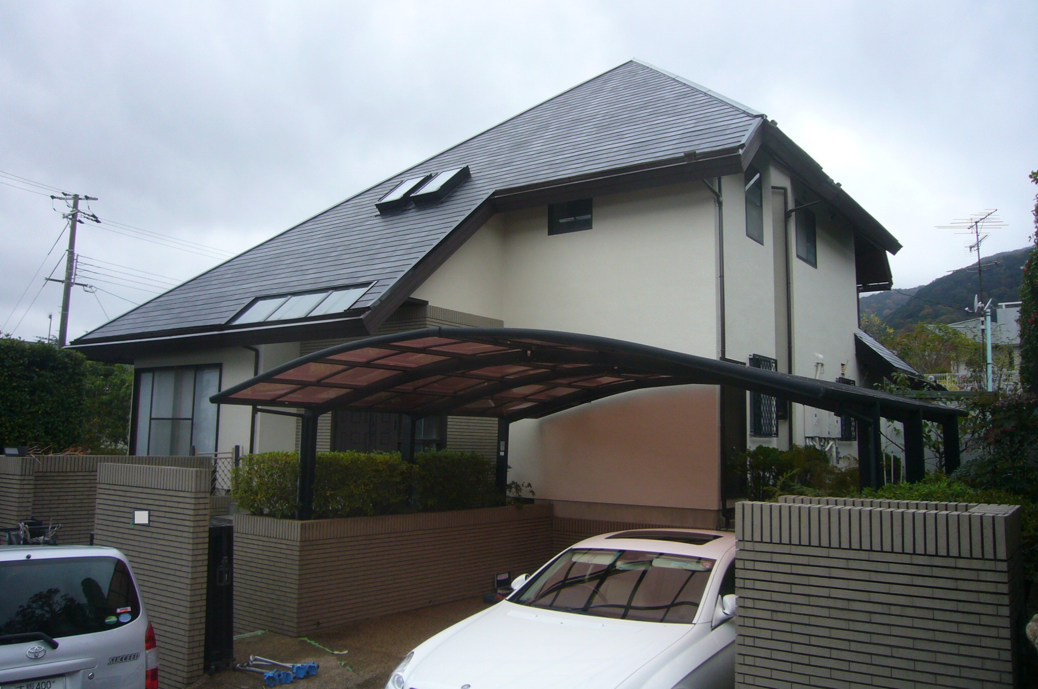 神戸市Ａ様邸　外壁・屋根シリコン塗装