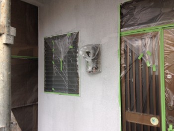 奈良県生駒市　Ｏ様邸　外壁下塗り