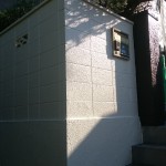 寝屋川市 F様邸 ブロック塀塗装