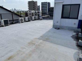 5階建て屋上防水の現場調査へ行ってきました