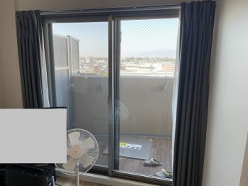 吹田市にてマンションの内窓設置のお問合せで現場調査をしてまいりました。