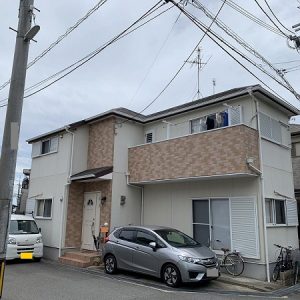 高槻市にて外壁塗装と屋根塗装の現場調査へいってきました