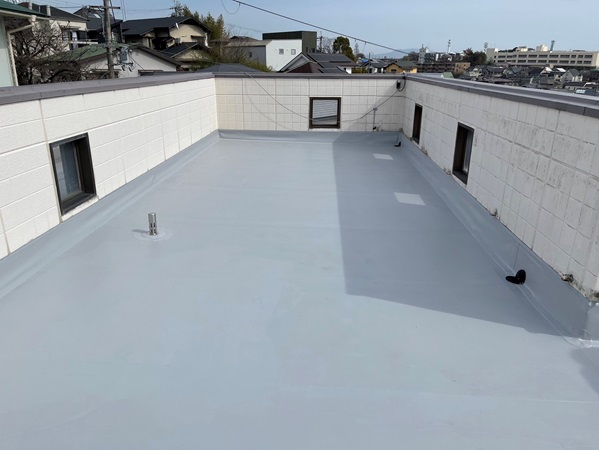 茨木市にて屋上防水工事をおこないました