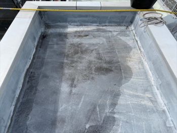 大正区にて外壁塗装・屋上防水工事を行いました～屋上防水～