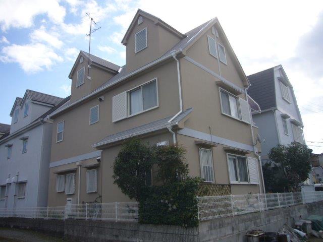 豊中市Y邸　外壁・屋根ガイナ（遮熱）塗装