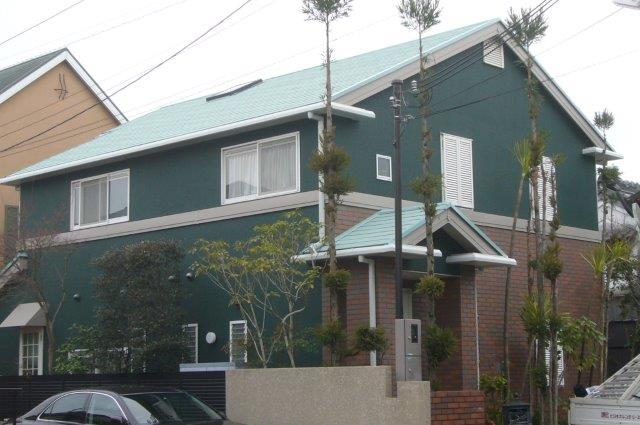 宝塚市U邸　外壁・屋根ガイナ塗装