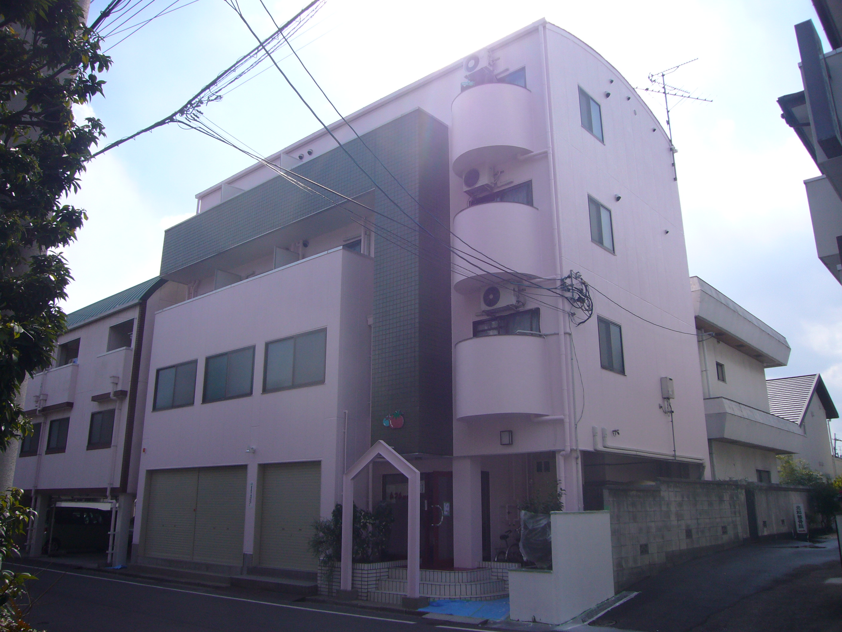 豊中市施工例　外壁フッソ塗装